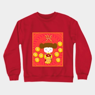 Abundant Blessings: Capturing Wealth and Joy Crewneck Sweatshirt